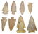 Group of 8 Nice Points from the Dr. Charles Gish