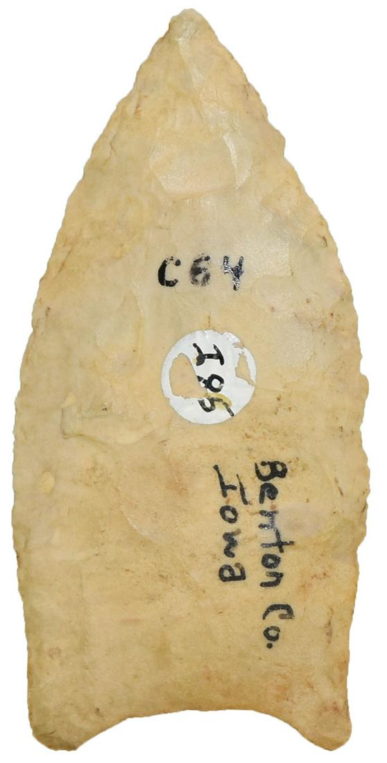 2 3/8" Clovis.  Benton Co, IA.  Pictured in Elwood Sale (1 of 3)