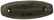 3 7/8" Slate Boatstone. Dekalb Co, IN. One of Modoc - 2