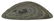 3 7/8" Slate Boatstone. Dekalb Co, IN. One of Modoc - 6