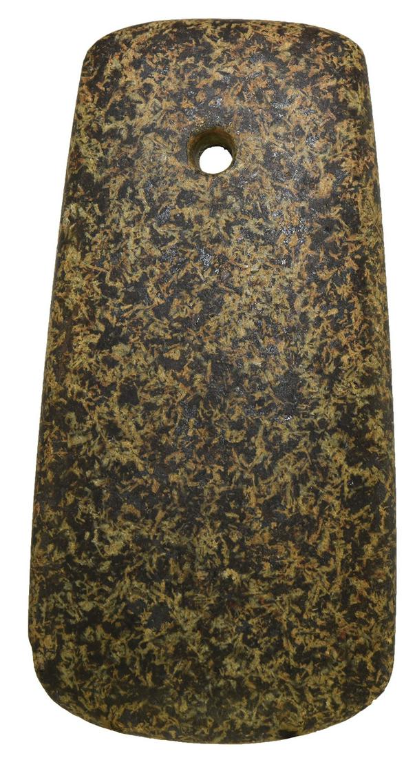 3 1/2" Hardstone Pendant.  Ross Co, OH.  Straw (1 of 4)