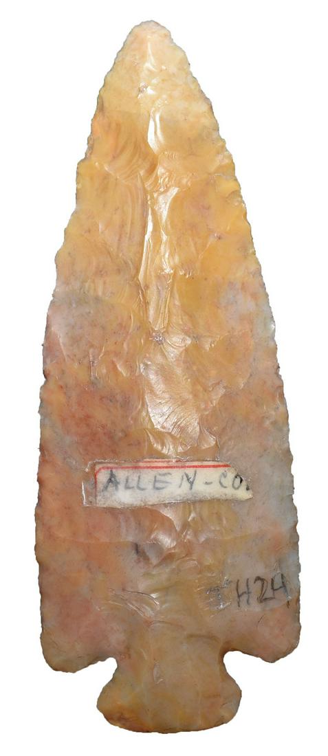 3 5/16" Flintridge Dovetail.  Allen Co, OH.  Colorful (1 of 3)