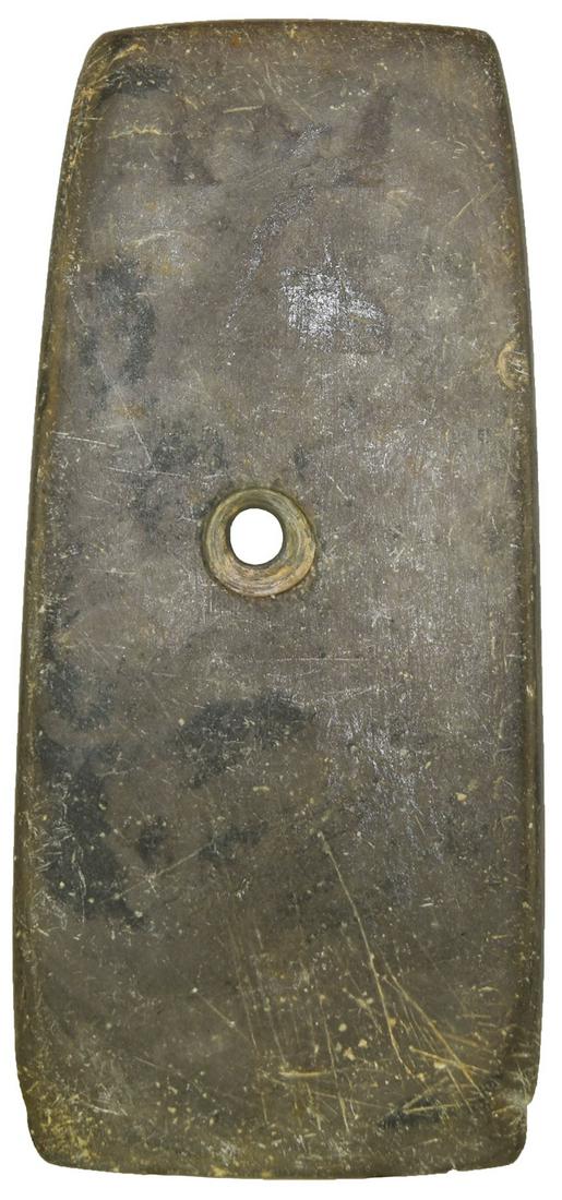 4 1/4" Trapezoidal Pendant.  Jay Co, IN.  Dickey COA. (1 of 6)