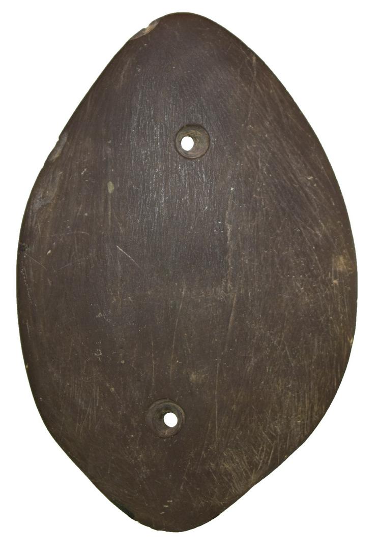 4 9/16" Elliptical Gorget.   Motley COA.  Illinois. (1 of 5)