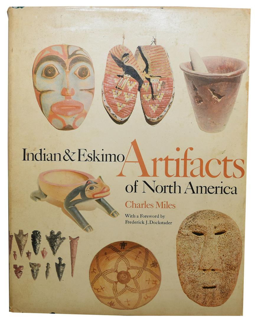 Book:  Indian & Eskimo Artifacts of North American. (1 of 1)