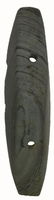 4 5/8" Slate Boatstone. OH. Well scooped, very well - 4