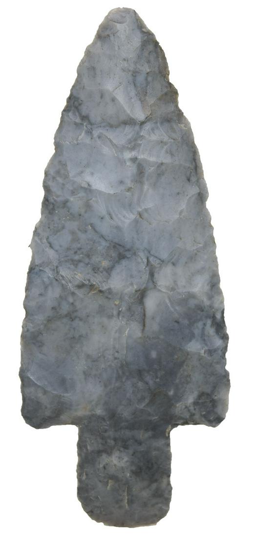 4 7/8" Robbins Adena.  Fairfield Co, OH.  Blue (1 of 2)