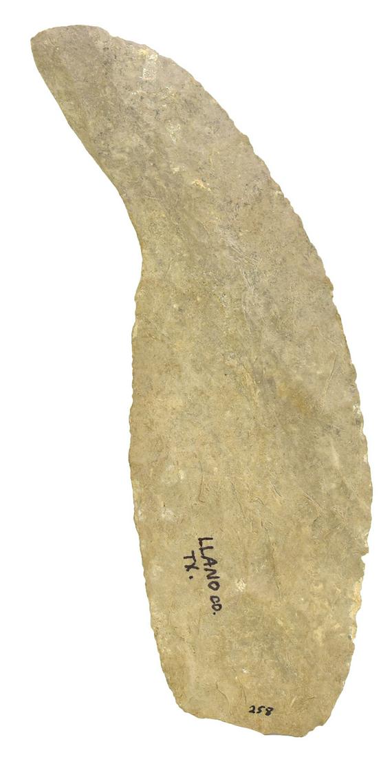 6 5/8" Crescent Knife.  Llano Co, TN.    Edwards (1 of 3)