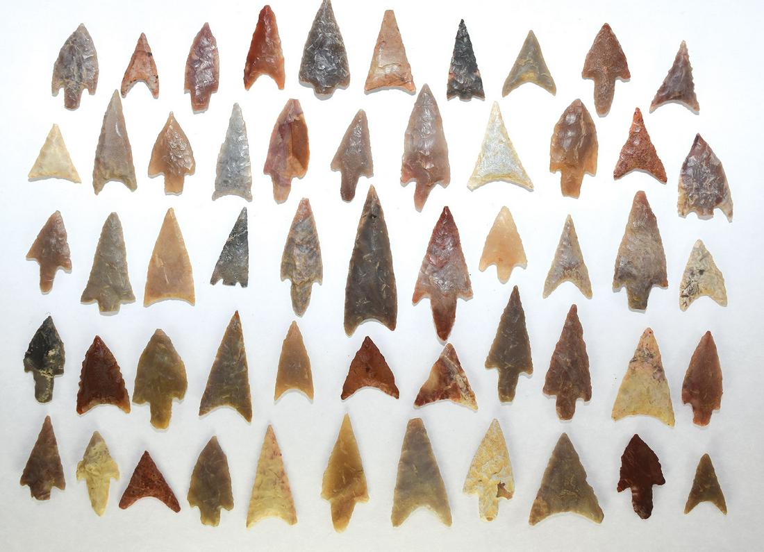 Group of 53 Neolithic Points from Northern Africa's (1 of 1)
