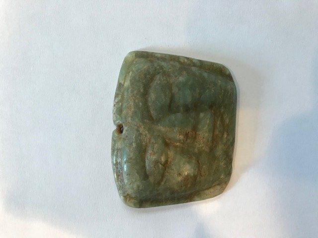 2 5/8" Maskette Pendant.  An old Chinese art piece. (1 of 8)