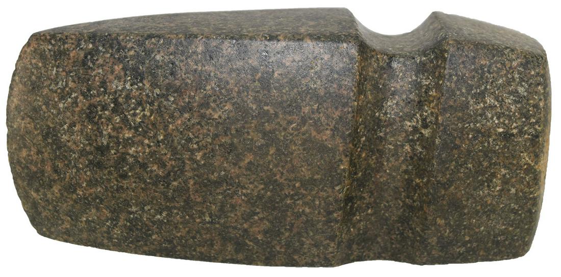 6" 3/4 Groove Axe. Mitchell Co, IA. Finely shaped and: 6" 3/4 Groove Axe. Mitchell Co, IA. Finely shaped and polished. Minimal use wear on pole