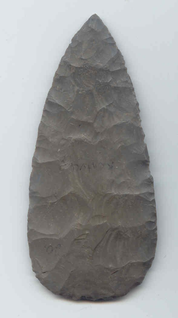 Cobbs Knife: 50. 4" Cobbs. Hornstone. Spencer Co, IN