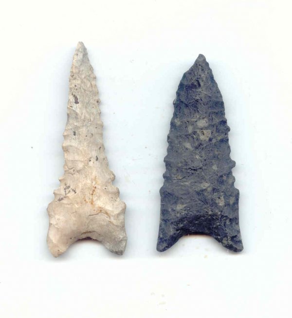 Two Daltons: 104. 2 1/4" & 2 3/8" Daltons. Bureau Co, IL