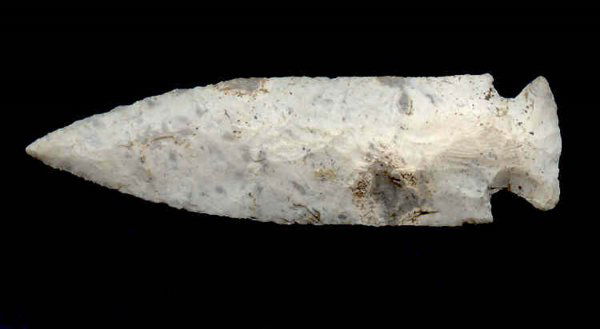 Etley, Rogers COA Paper, Boone Chert: 314. 5 1/2" Etley. Union Co, IL. Rogers COA. Boone Chert. Very nice example