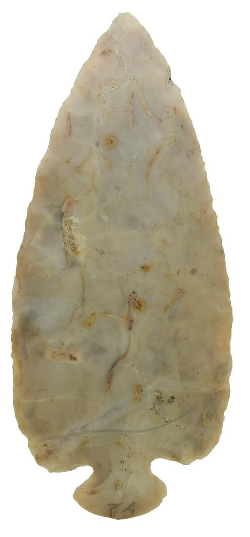 3 13/16" Button Base Dovetail. Licking Co, OH.: 3 13/16" Button Base Dovetail. Licking Co, OH. Flintridge. Finely made, very fine condition. Ex-Arnold Lynd, Bob Converse. Bennett and Ryan Keele COAs