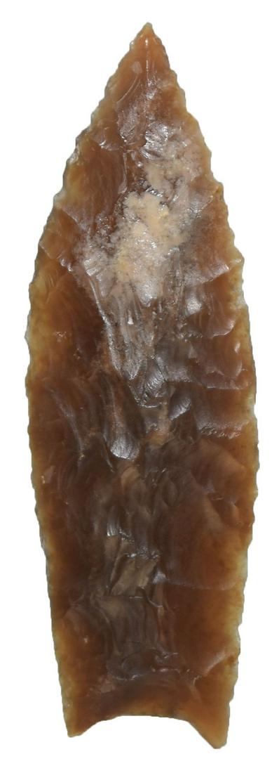 2 7/16" Midland. Sierra Co, NM. Translucent brown: 2 7/16" Midland. Sierra Co, NM. Translucent brown Agate. Thin, well made. Ex-Travis Smith, John Gardner. Pictured in Who's Who #12, p92. Jackson G10 COA