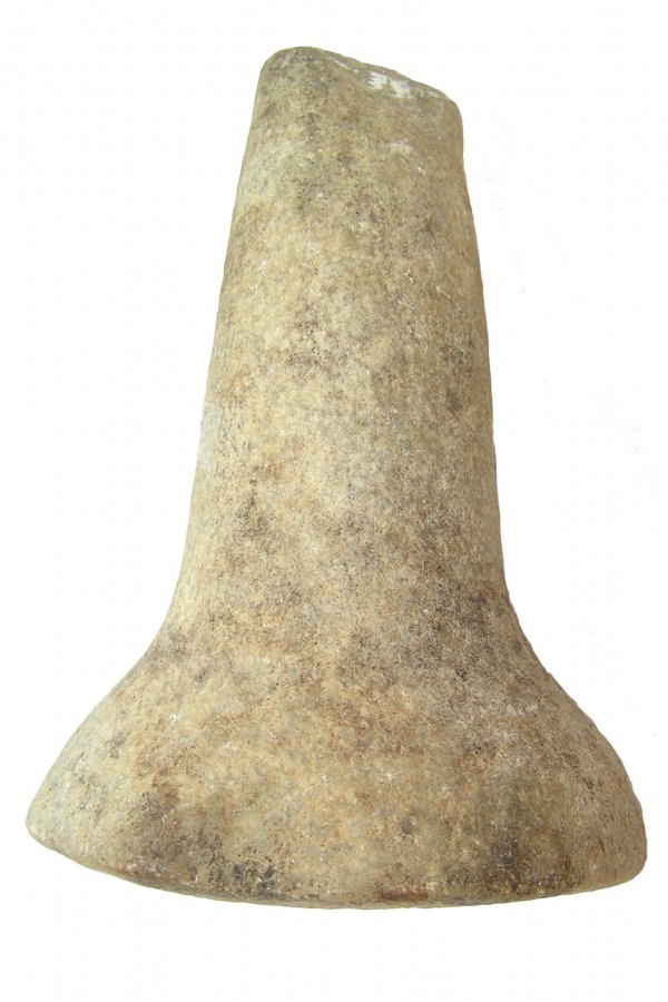 6 1/2" Quartz Pestle. Warren Co, OH. Ex-Doc Hawes: 52. 6 1/2" Quartz Pestle. Warren Co, OH. Ex-Doc Hawes