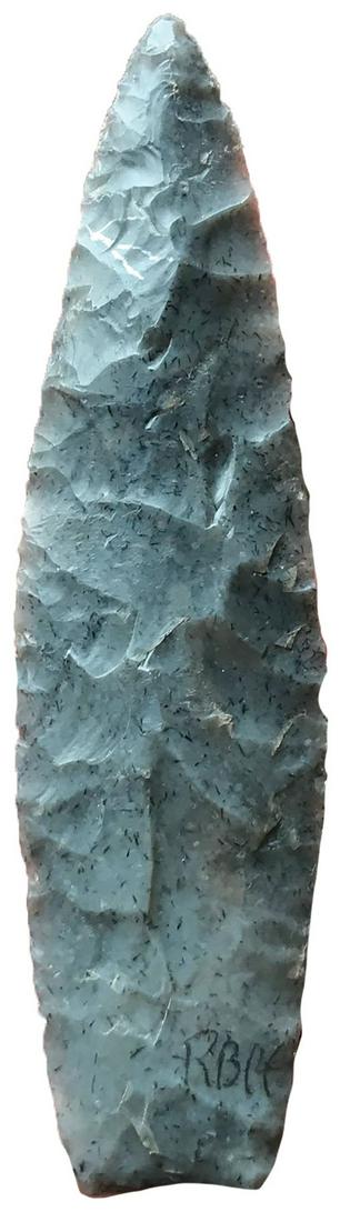 3 5/16" Agate Basin. Union Co, NM. Pictured in WW#12, (1 of 3)