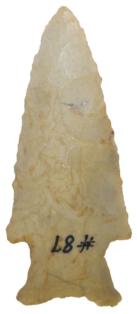 2 13/16" Fishtail Hardin. Rogers COA. Pike Co, IL. Well (1 of 3)