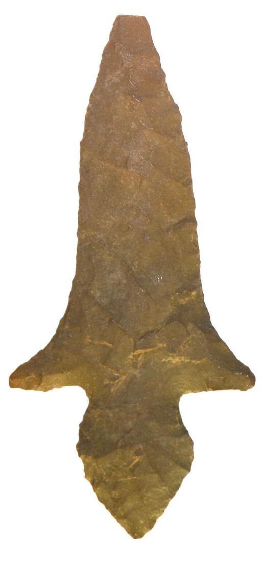 1 1/2" Hayes. AR. Tan Kiamichi Chert. Ex-Albrecht (1 of 2)