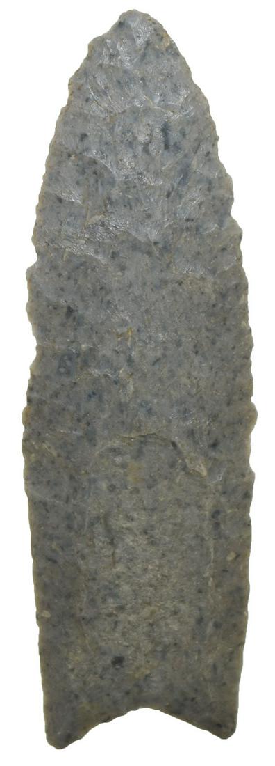 3 1/2" Clovis. Rogers COA. Mercer Co, KY. Thin, fluted (1 of 4)