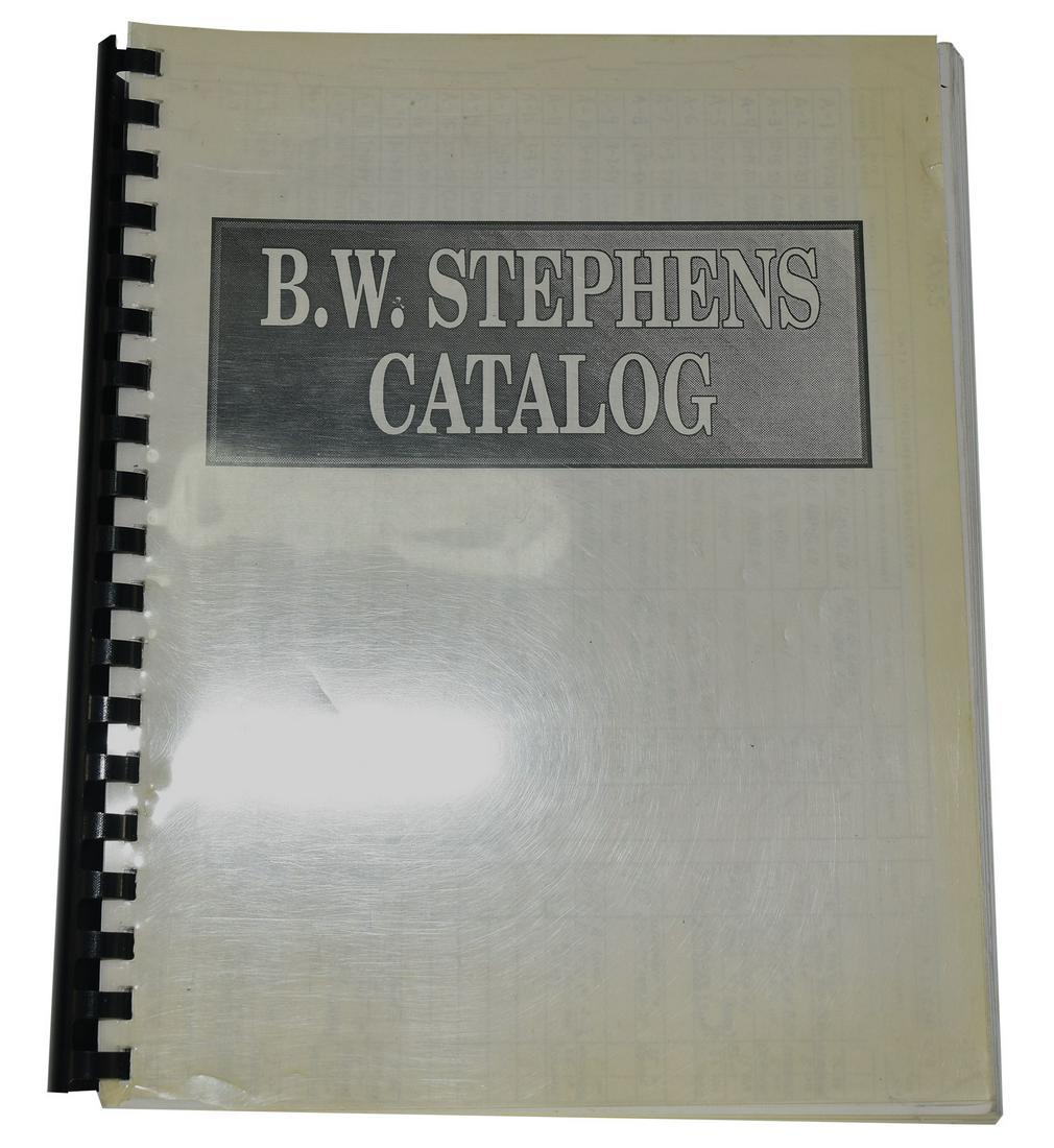 Book: Copy of B.W. Stephens' Catalog. Contains both (1 of 1)