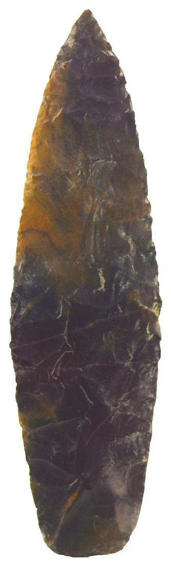 5 5/8" Mayan Spear. MX. Thin, fine edgework. Excellent (1 of 2)