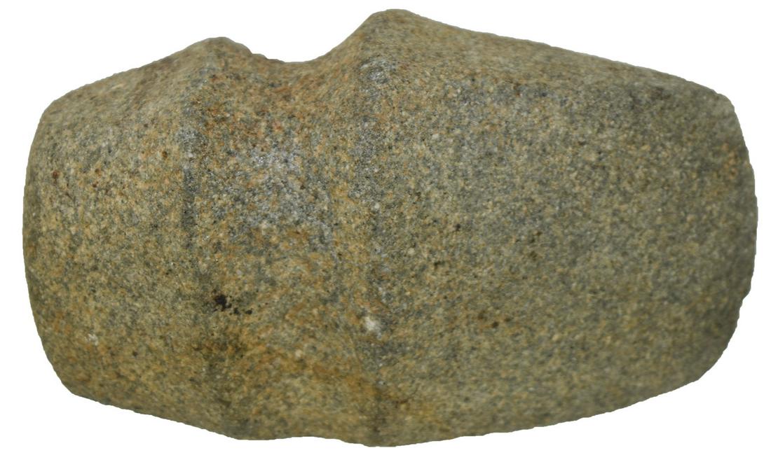 5 3/8" 3/4 Groove Axe. Adams Co, IL. Well defined: 5 3/8" 3/4 Groove Axe. Adams Co, IL. Well defined shape, excellent symmetry. Fine condition. Nicely weathered light green Granite. Ex-Tim Terwelp