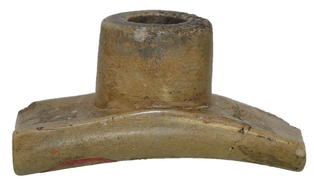 2 1/2" Hopewell Platform Pipe.  Darke Co, OH.  End (1 of 5)