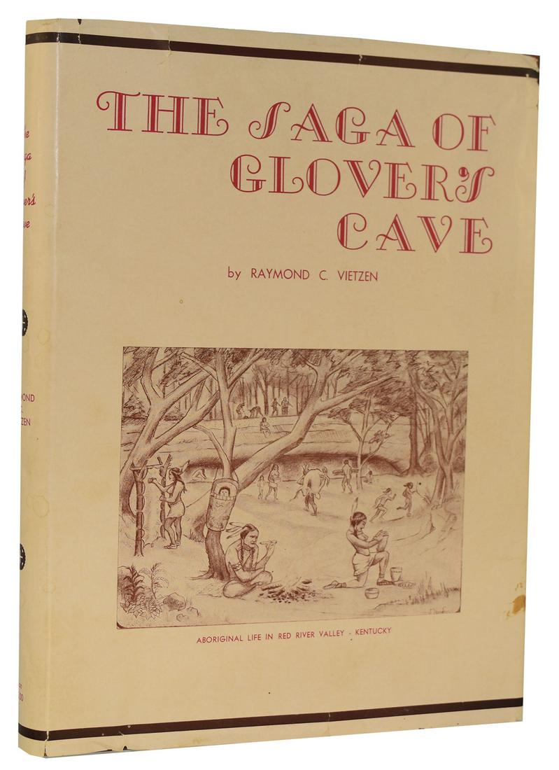 Book: Saga of Glover's Cave (Vietzen, 1956).  1st (1 of 1)