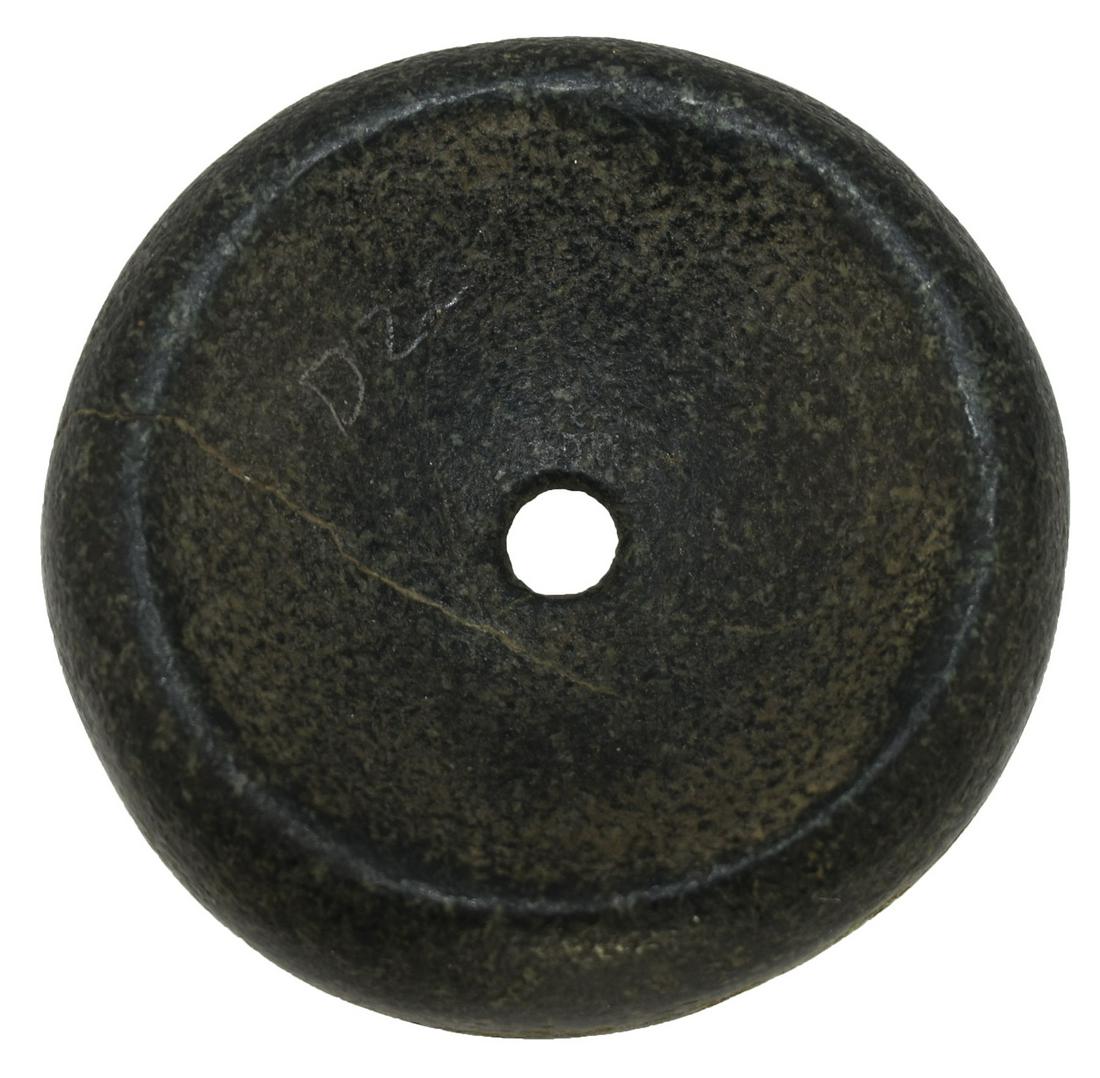 2 3/4" Perforated Cahokia Discoidal.   IL.  Excellent (1 of 4)