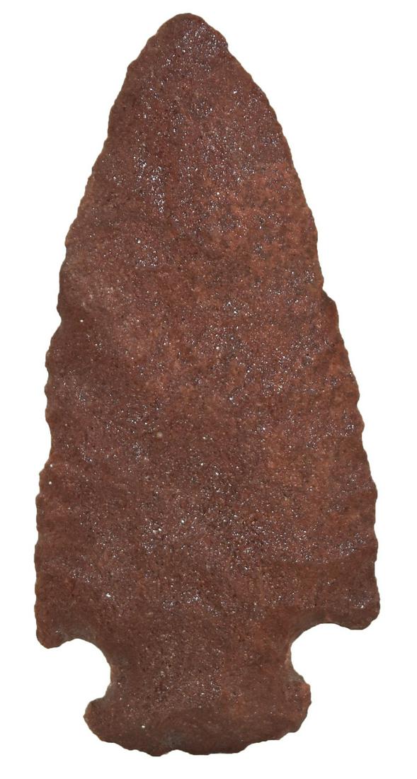 3 5/8" Helton.  Waupaca Co, WI.  Vivid red Hixton. (1 of 3)