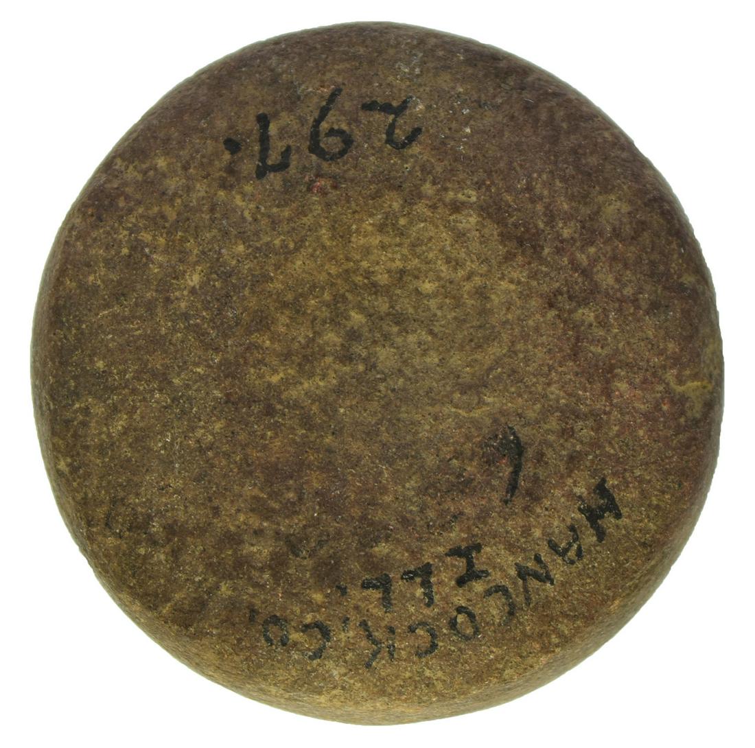 2" Hardstone Gamepiece (Discoidal).  IL.   Ex-Evan (1 of 3)