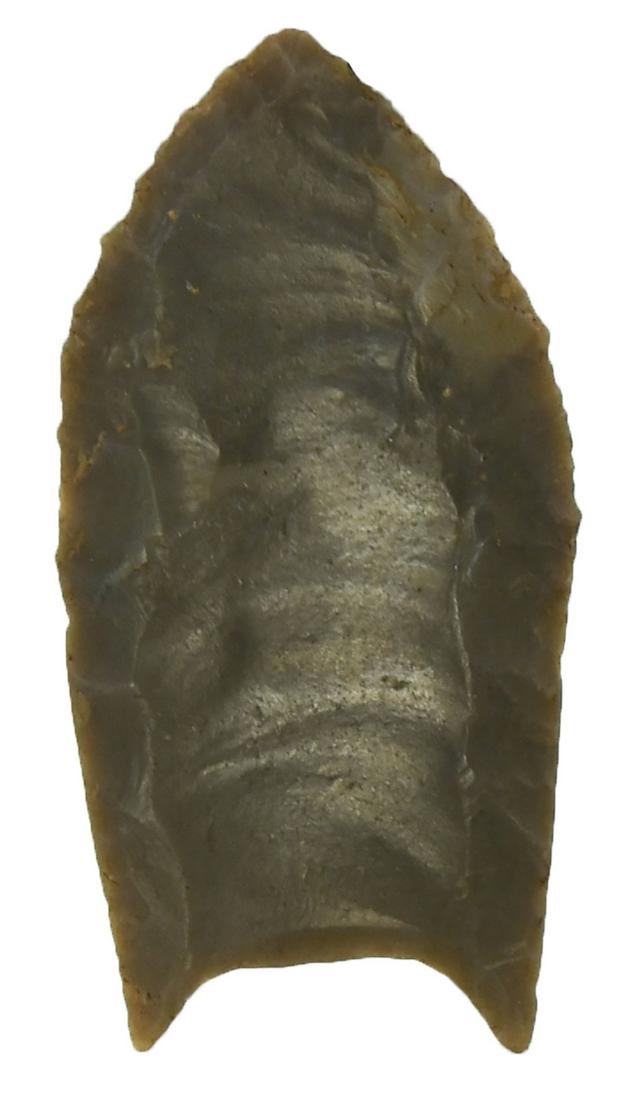 1 7/16" Folsom.  Lincoln Co, CO.  Thin, very well made. (1 of 4)