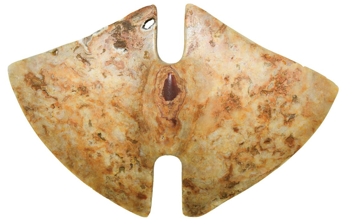 5" Double Notched Bannerstone.  Contemporary display (1 of 6)