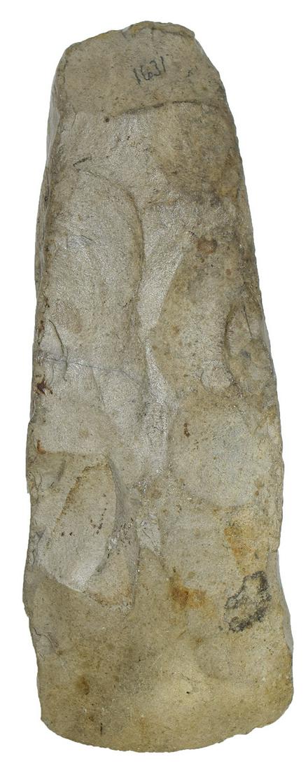 5 5/16" Flint Square Sided Celt.  Found near Maribo on (1 of 5)