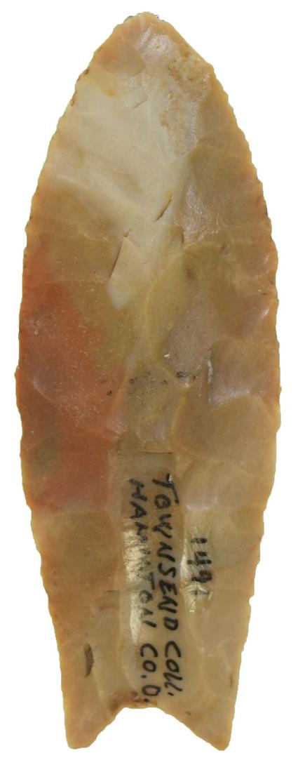 4 1/16" Clovis.  Hamilton Co, OH.  Carter Cave. (1 of 3)