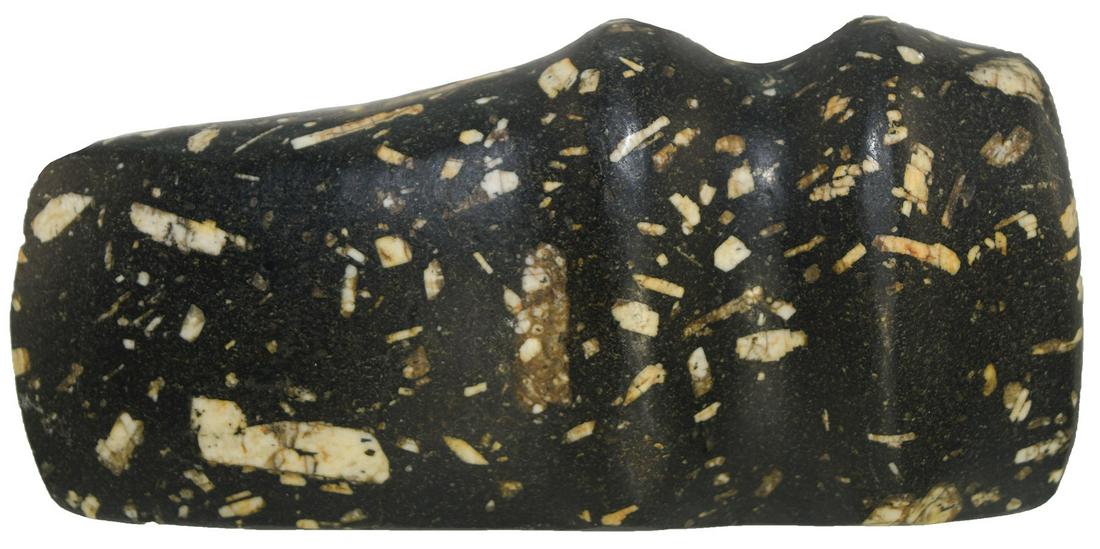 6 1/8" 3/4 Groove Porphyry Axe.  WI.  Beautiful (1 of 6)