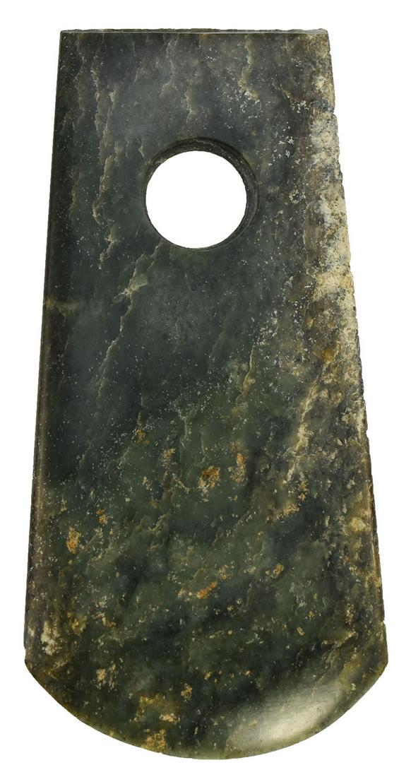 8 1/2" Chinese Ceremonial Axe.  Jadeite (4000-2500 BC). (1 of 3)