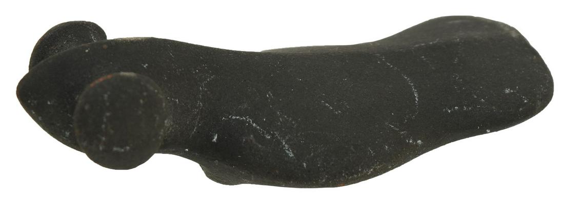 2 3/4" Nesting Popeyed Birdstone.  Modern.  Drilled. (1 of 2)