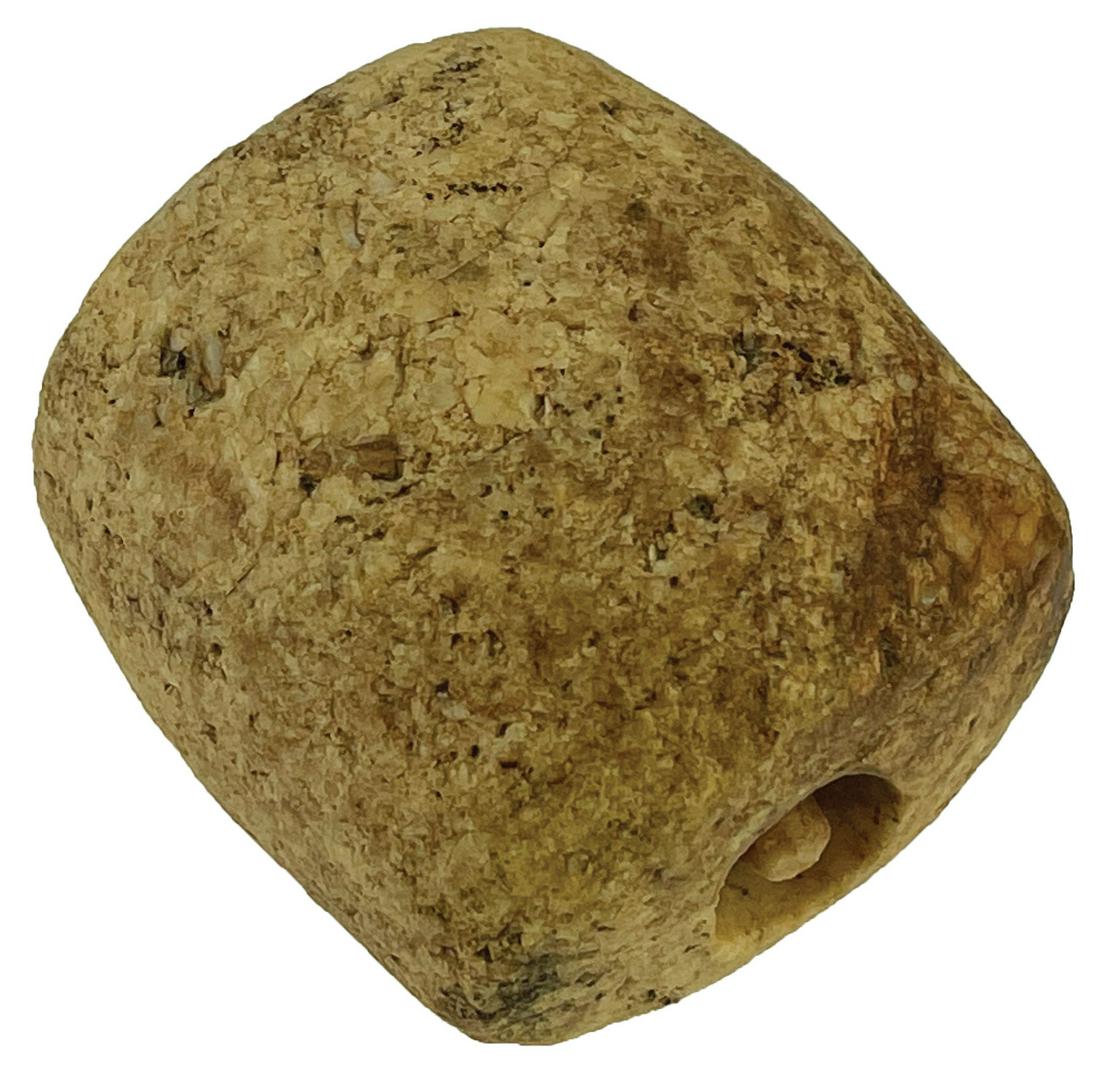 2" Quartz Bannerstone Preform.   IN.   Pictured in July (1 of 3)