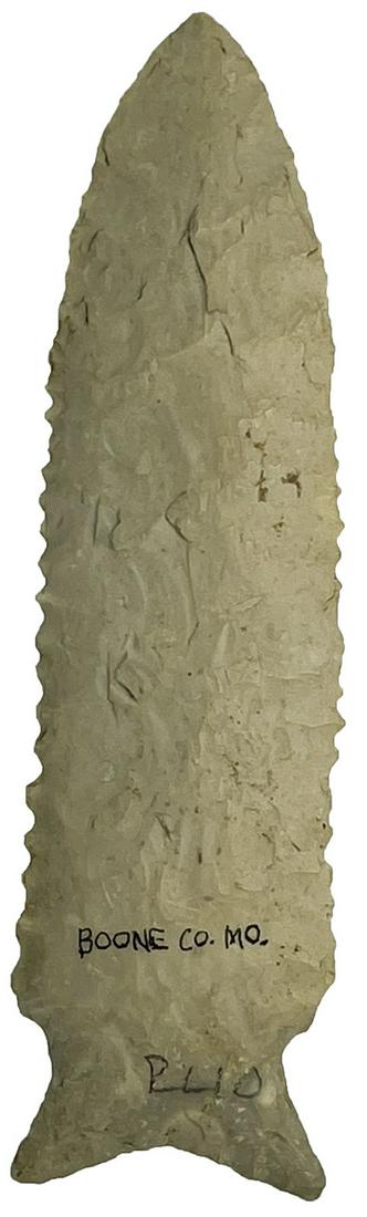 4 1/4" Stilwell.  Boone Co, MO.  Boone Chert  Ex-Robert (1 of 3)