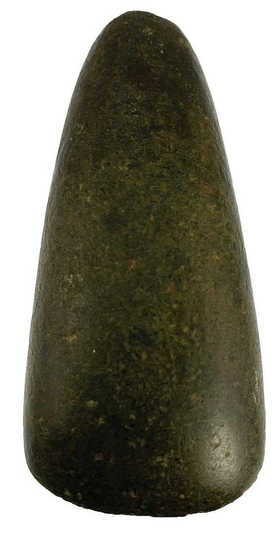 5 3/8" Flat Bottom Adz.  IN.  Finely polished, well (1 of 4)