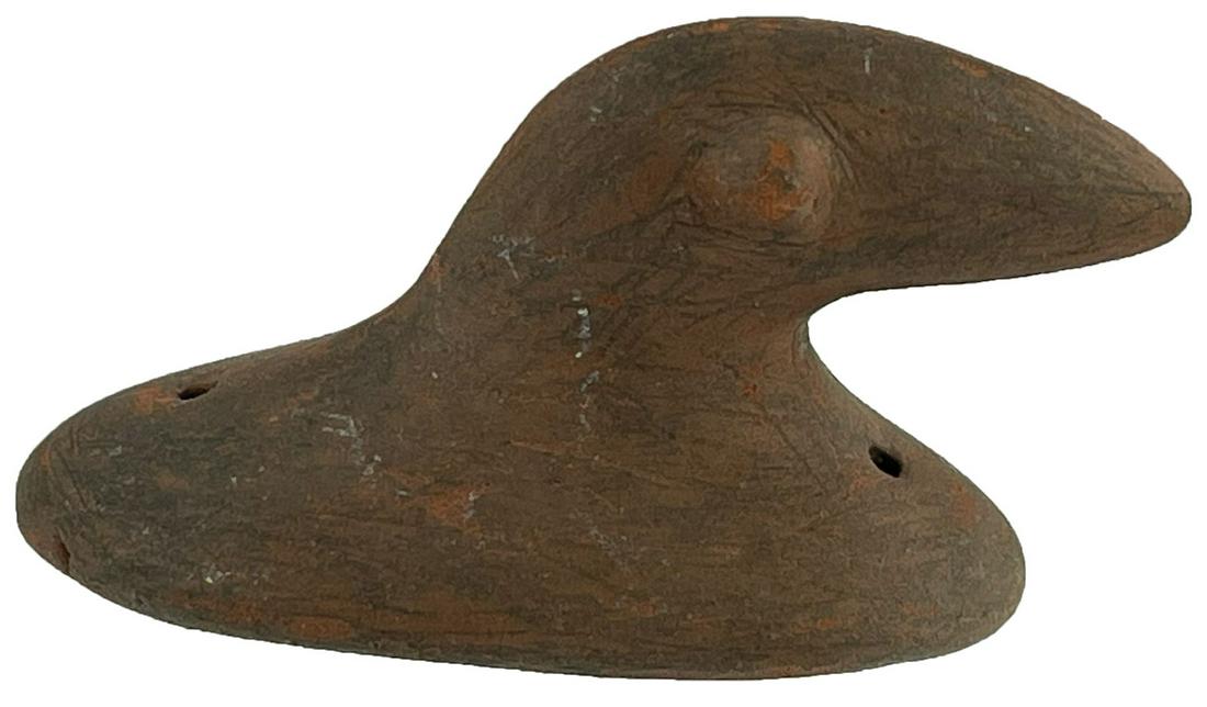 2 Contemporary Bust Birdstones.  2 1/8" and 2 5/8". (1 of 4)