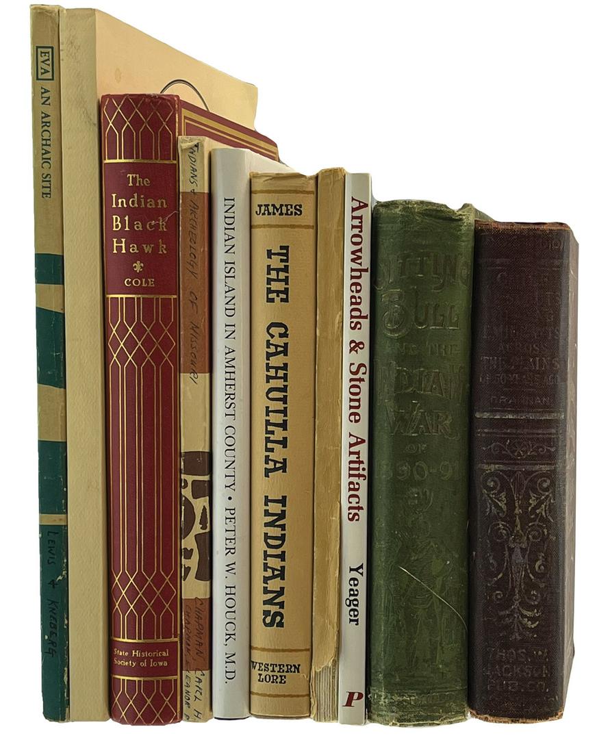 10 Books on Native American topics. (1 of 1)