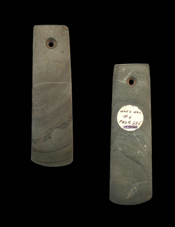 4" Pendant. Pictured WW4. Ex-Dave Warner: 4" Pendant. Howe, IN. Pictured WW4, pg 335. Ex-Dave Warner