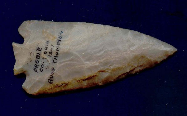 3 1/2" Fracture Base Decatur. Preble Co, OH: 3 1/2" Fracture Base Decatur. Preble Co, OH. Ex-Rocky Hall, Russ Thompson