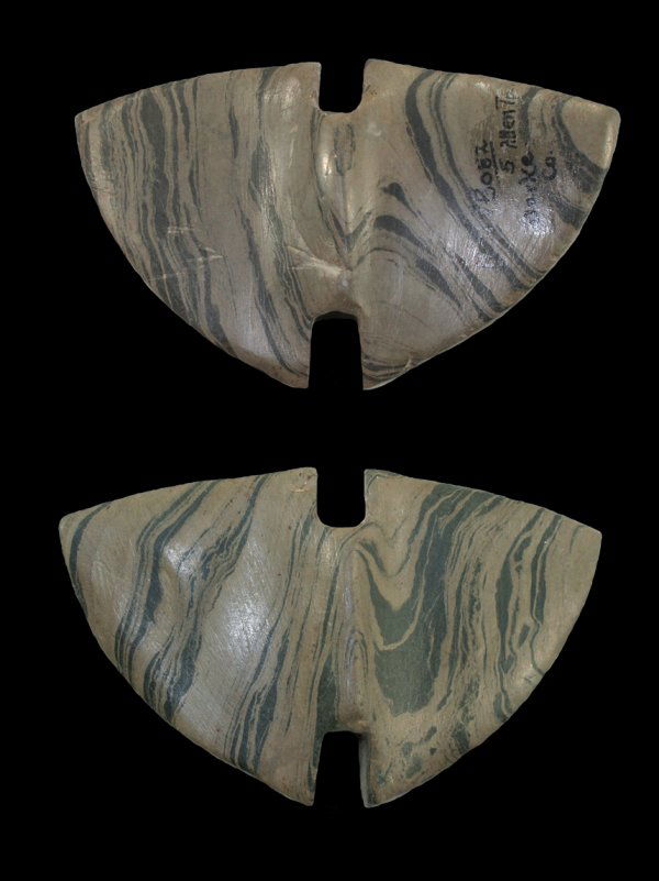 349 Doublenotch Winged Bannerstone. Pictured. Davis CO