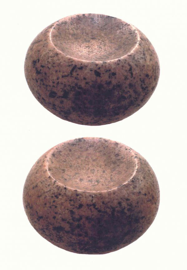 3 1/2" Discoidal. Jersey Co, IL. Ex-Unland, Jenk: 3 1/2" Discoidal. Jersey Co, IL. Ex-Unland, Jenkins. Has Putty COA