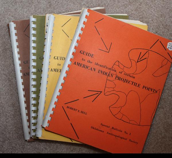 Complete set (4) of Perino & Bell's Guide to Ameri: Complete set (4) of Perino & Bell's Guide to American Indian Projectile Points. Hard to find original copies.